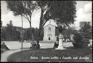 cartolina PADOVA giardini pubblici e cappella degli scrovegni - Picture 1 of 1