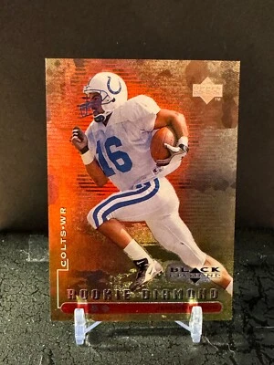 1998 UD Black Diamond Jerome Pathon Rookie Diamond RC Card #106  #0745/2500 - Image 1 of 2