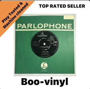 The Beatles ~ I Feel Fine ~ Parlophone ‎– R 5200 7” Vinyl Record 1N / 1N VG+ / M - Bild 1 von 6