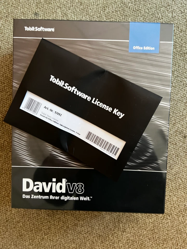 Tobit Software David Office Edition V8+   CD Win 5user - Bild 1 von 1