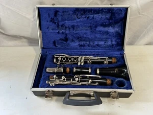 VINTAGE BOOSE AND HAWK REGENT LONDON CLARINET B&H BANDHITE - Picture 1 of 12
