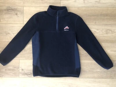 OBAMA Vineyard Vines Tech Fleece Harbor Shep Small Navy Edgartown MA 1/4 Zip - Image 1 of 4