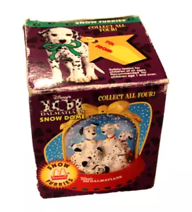 2 GLOBOS DE COLECCIÓN DISNEY 101 DÁLMATAS CÚPULAS DE NIEVE CAJAS ORIGINALES - McDONALDS 1996 - Imagen 1 de 7