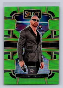 2024 Select WWE #29 Batista -Concourse Neon Green Prizm 63/75-Legends - Picture 1 of 2