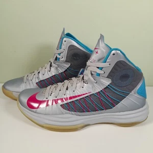 Nike Hyperdunk+ Trainers Sneakers Wolf Grey Size UK9 543717-001 - Picture 1 of 15