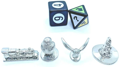 HARRY POTTER Replacement Moving Pieces & Dice 2005 FIRST Edition Scene It Game - Image 1 of 4