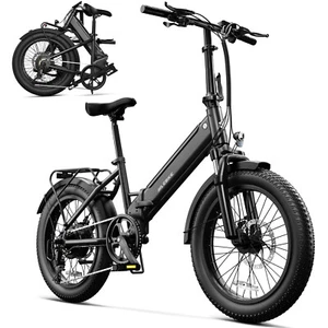 TST 20"x 3.0"Fat Tire Folding Electric Bike for Adults Peak 1000 W E-Bicycle - Picture 1 of 8
