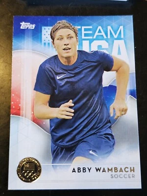 ABBY WAMBACH 2016 Topps US Olympic Silver #40 Soccer - Image 1 of 2