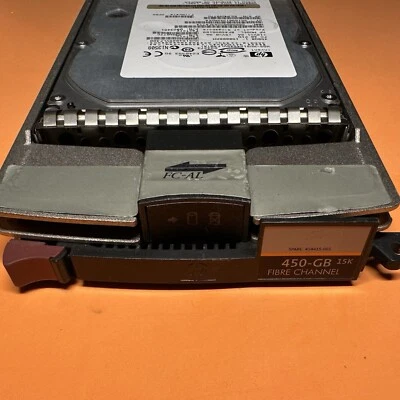 HP 450GB 15K Fibre Channel 40-PIN HDD Hard Drive BF450D6189 HGS-HUS154545VLF40 - Image 1 of 4