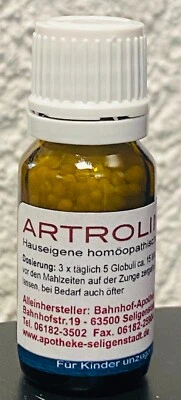 BAHNHOF-APOTHEKE Artrolind Globuli - klassische Homöopathie aus dt. Traditionsapotheke