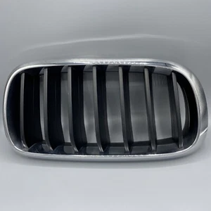 BMW X5 GRILLE RIGHT SIDE F15 51117309775-02 OEM 2015 2016 2017 - Picture 1 of 8