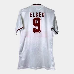 VfB Stuttgart Elber Home Soccer Shirt 1995 - 1996 Adidas Equipment Adult S - Picture 1 of 9