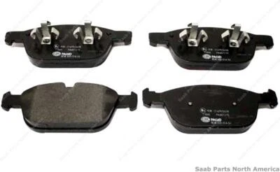 Front Brake Pad Set For 2010 Volvo XC60 3.2L L6 GAS DOHC PN# 355014541 Hella - Image 1 of 2
