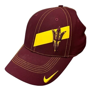 Cappello regolabile Arizona State ASU Nike Legacy91 ricamato Swoosh Dri-Fit NCAA - Foto 1 di 11