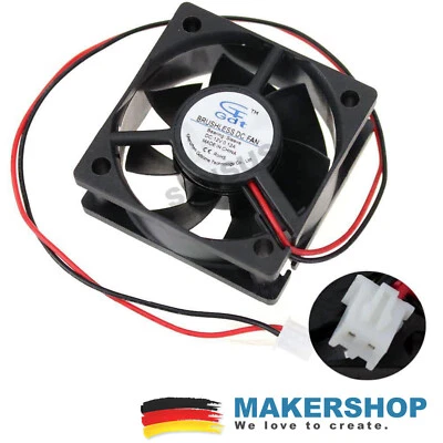 GDT Lüfter 12V 30x30mm - 3D Drucker Hotend Kühler Fan Dreambox DM800 RepRap GPU