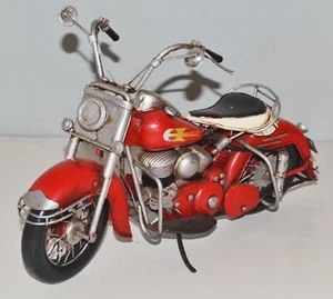 Motocicleta Metal Coche a Escala Oldtimer Marca Harley-Davidson Moto De Ee.uu. L - Imagen 1 de 4