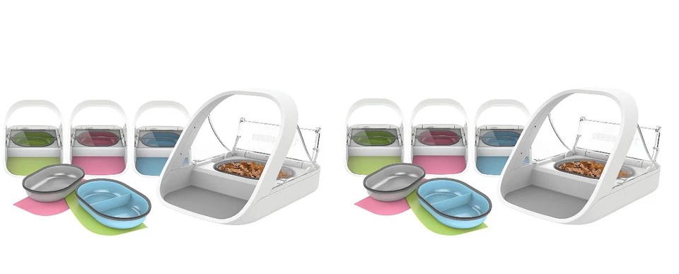 SureFeed Mikrochip gesteuerter Futterautomat 2x Original von Sure Petcare weiß - Bild 1 von 1
