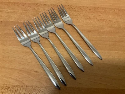 6 Kuchengabeln BSF 18/10 * NEU - Bild 1 von 4