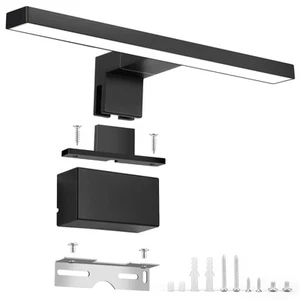 1264-30 Nero 5W 4000K luce frontale dello specchio 30CM 11.8inch illuminazione - Foto 1 di 24