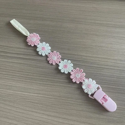 Little Daisy Baby Pacifier Clips Pacifier Chain Nipple Bracket Holder for - Image 1 of 4