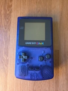 Nintendo Game Boy Color MIDNIGHT BLUE CGB-001 GBC Gameboy OEM US SELLER - Picture 1 of 3