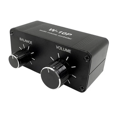 Control de volumen portátil de 3,5 mm preamplificador W-10P estéreo de dos canales Ste1393 - Imagen 1 de 4