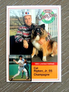 CAL RIPKEN JR  1993 MILKBONE "SUPER STARS" #12   BALTIMORE ORIOLES HOF - Picture 1 of 1