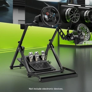 Hottoby G29 Racing Wheel Stand Sim Cockpit Fit Logitech Thrustmaster Only Stand - Picture 1 of 20