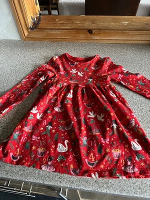 Girls Animal, Birds and children's Design Christmas Dress By TU Age 2-3 Years - Image 1 of 3