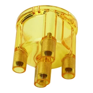 ˘Yellow Car Distributor Cover AC905509 For Bug Ghia Baja Bus Dasher - Picture 1 of 12