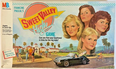 Vtg Sweet Valley High Board Game 1988 Milton Bradley Complete 80s Teen Classic - Image 1 of 4