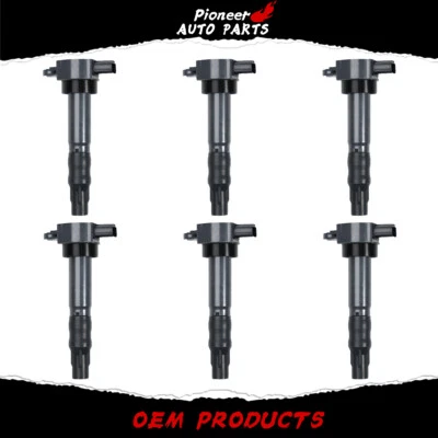 6PCS Ignition Coil For 3.8L Mitsubishi Eclipse Galant Outlander MR994643 UF532 Foto 1 de 4