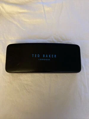 Ted Baker London Negro y Verde azulado Gafas de sol/Gafas de sol Estuche rígido Limpio Foto 1 de 4