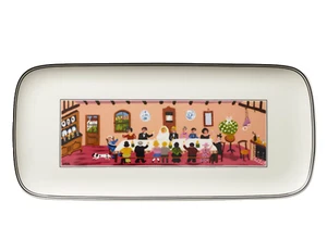 Villeroy & Boch Design Naif Sandwich Plate 1P (Wedding Party). - Picture 1 of 4