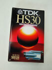 TDK HS30 Wysokiej jakości standard EC-30 44mm Kompaktowa kaseta wideo 
