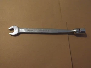 Snap-on FHOM14A 14mm, 12 Point FlexHead Combo Wrench Open, Box End USA - Picture 1 of 5