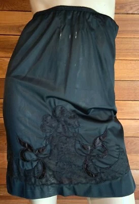 DE COLECCIÓN ADONNA NEGRO TALLA PEQUEÑA CORTO MEDIO SLIP #13209 Foto 1 de 4