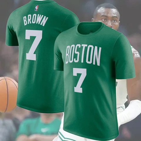 HOT! Jaylen Brown Boston Basketball Celtics 2023 Player Number T-Shirt Allsize Cover