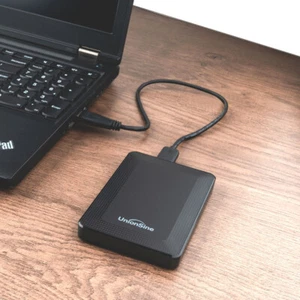 Unionsine 1TB Externe Festplatte HDD 2,5 Zoll 5400 U/Min, 8 MB Cache, SATA 5GB/s - Afbeelding 1 van 12