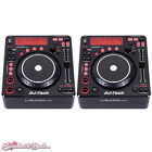 Pair of DJ-Tech U Solo MKII - Compact Twin USB Player and Controllers