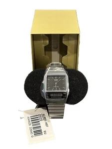 CASIO Vintage Edgy Armbanduhr Uhr Schwarz AQ-800E-1AEF - Bild 1 von 2