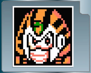 PHARAOH MAN Mugshot Sprite from MEGA MAN Vinyl Decal #1 Car Truck Laptop Sticker - Picture 1 of 1