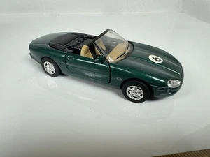Vintage New-Ray 1999 (Green #6) Jaguar XK8 1:32 Scale Pullback Diecast - Picture 1 of 13