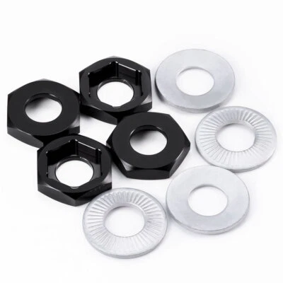 17mm to 24mm CNC Wheel Hex Hub Adapter Aluminum Spacers For 1/8 RC Monster Truck - Image 1 of 4