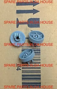 3 x Smeg Dishwasher Lower Bottom Basket Wheel SA682X.1 SA683X SA683X-1 SA683X-2 - Picture 1 of 2