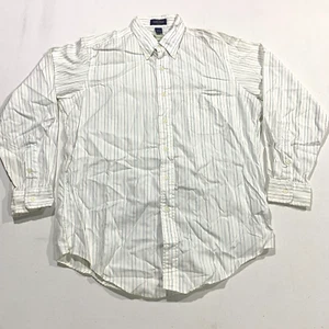 Lance Edwards Herren Vintage Pinpoint Oxford Nadelstreifen Hemd Größe 16 1/2 - 34 - Bild 1 von 8