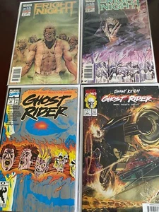 Fright Night/Ghost Rider Lot FN #19-20 GR #1 #25 Pop Up Centerfold Bonus Comics - Bild 1 von 6