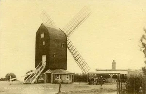 PRINTED POSTCARD OF SALVINGTON MILL, (NEAR WORTHING), SUSSEX BY TUCK - Picture 1 of 2