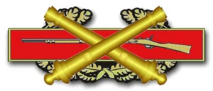 Address Labels - Combat Artillery Badge - Picture 1 of 1
