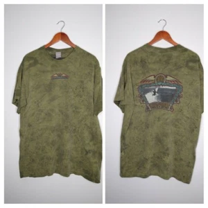 Camiseta Verde Vintage Ocean Pacific OP Surfer Para Hombre Talla Grande - Imagen 1 de 6